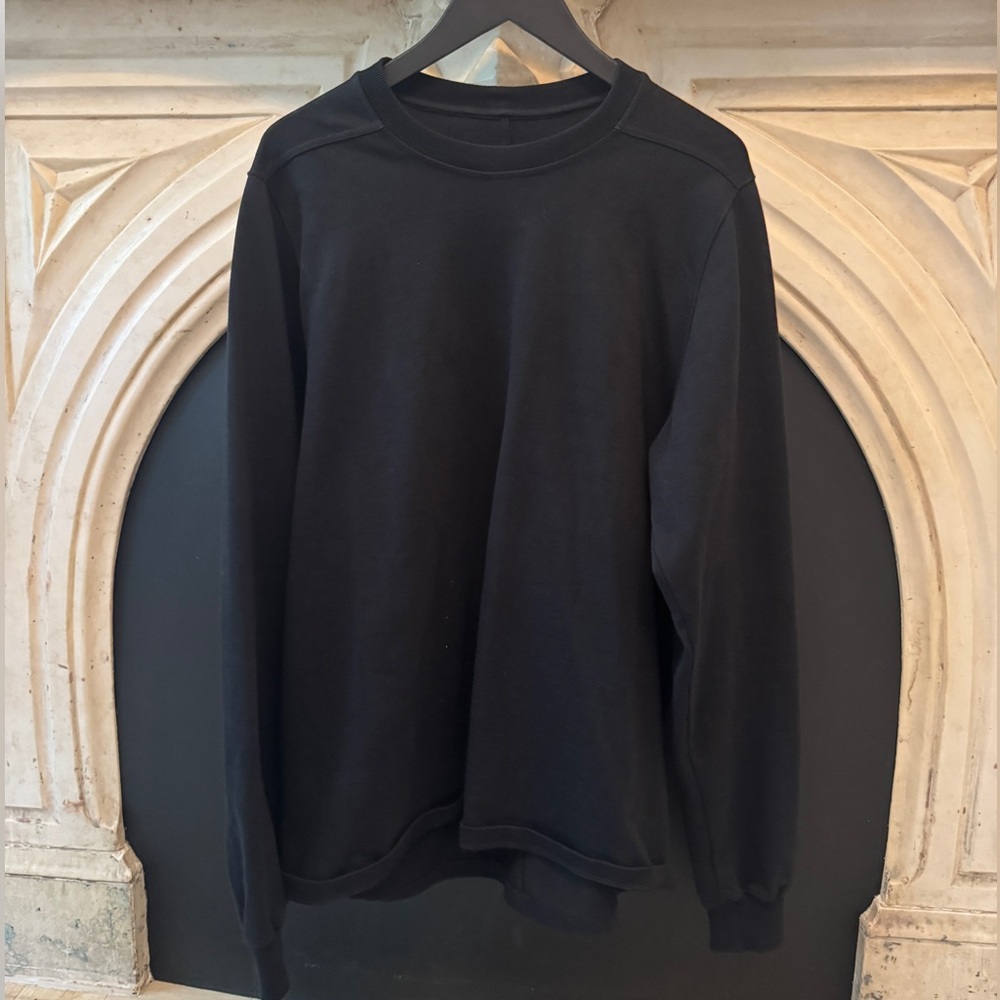 Rick Owens - Black Crewneck Sweater - Size L